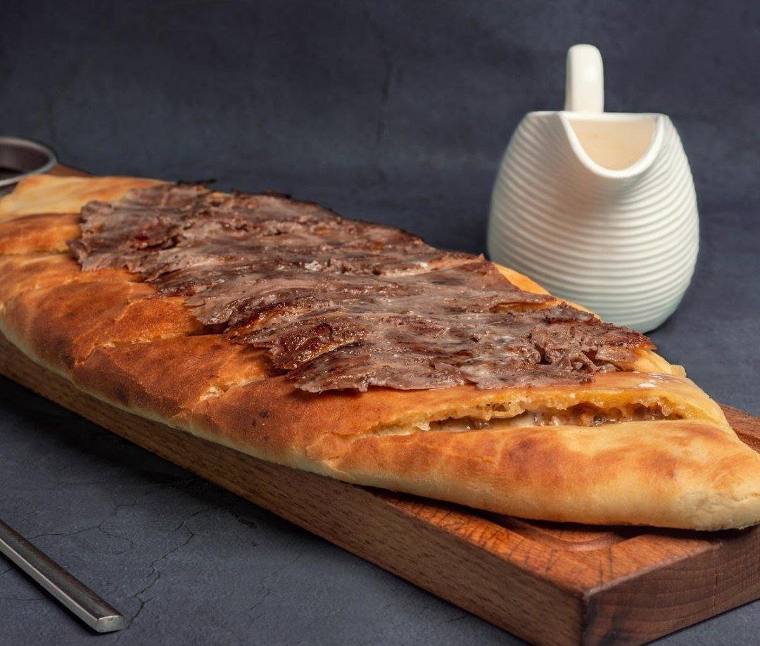 وجبة دونر تشيز شاورما لحم غنم