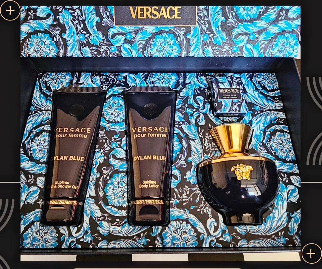 Versace Dylan blue كوفريه للنساء