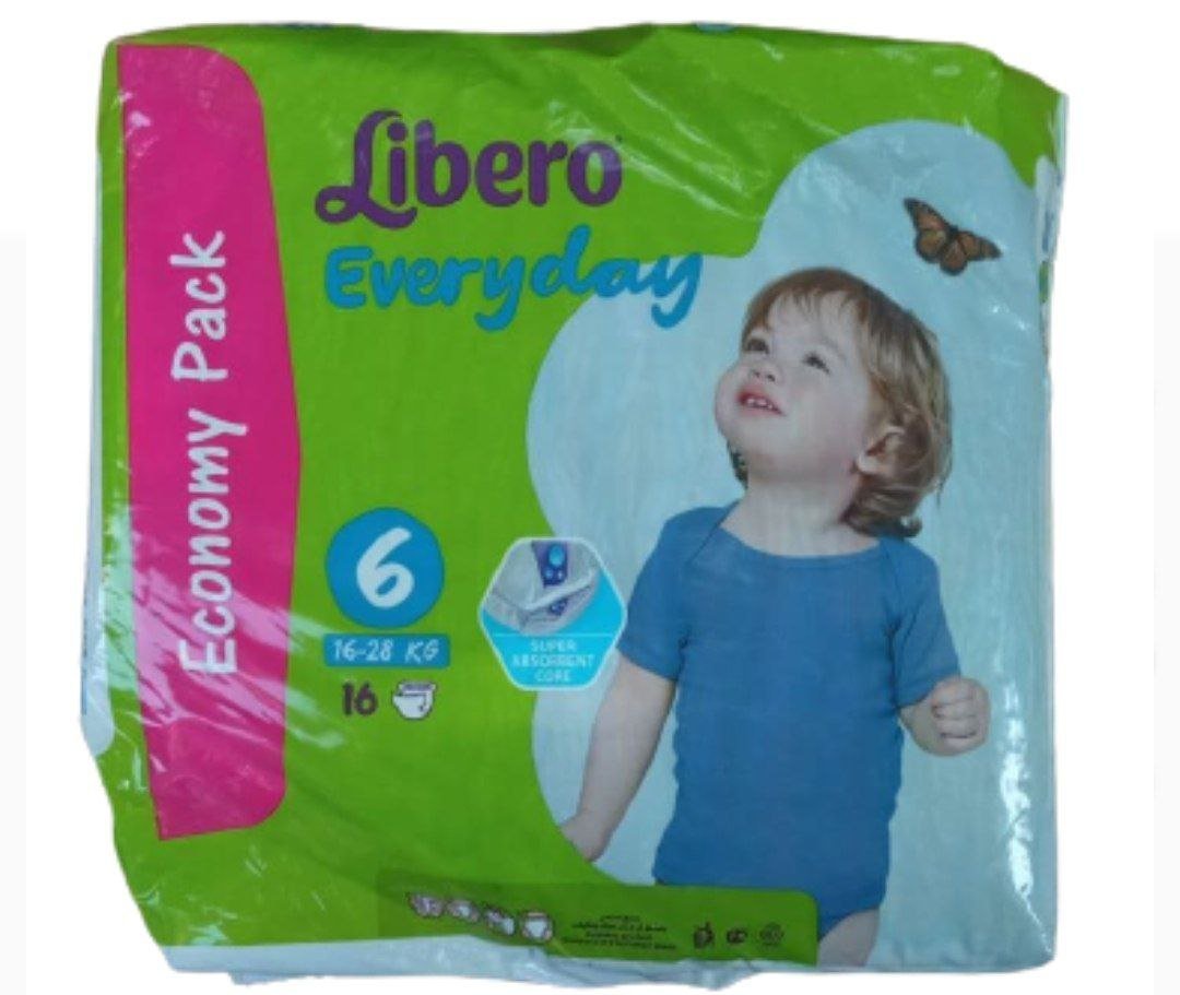 فوط أطفال ليبرو مقاس 6