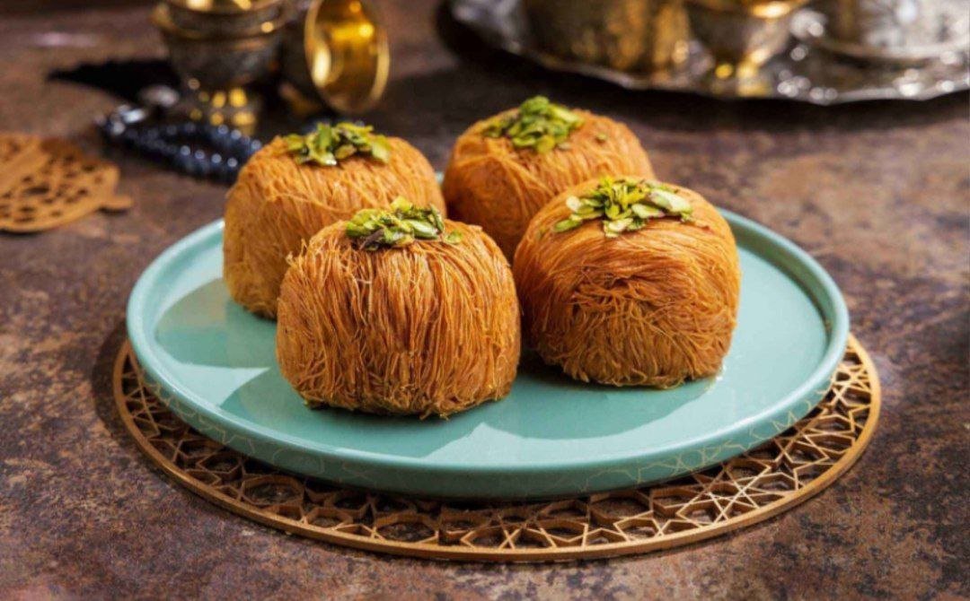 كنافة بالقشطة