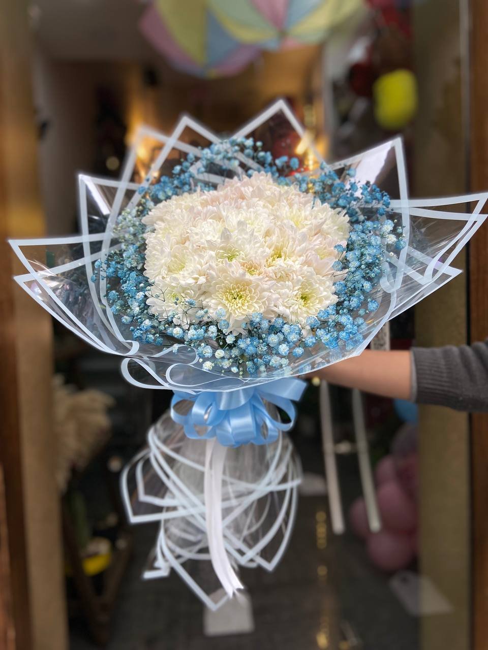 باقة ورد ملون 9 (دمشق_محافظات)