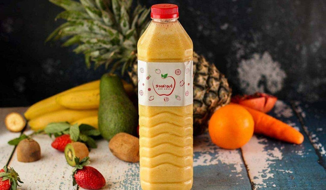 عصير برتقال وموز