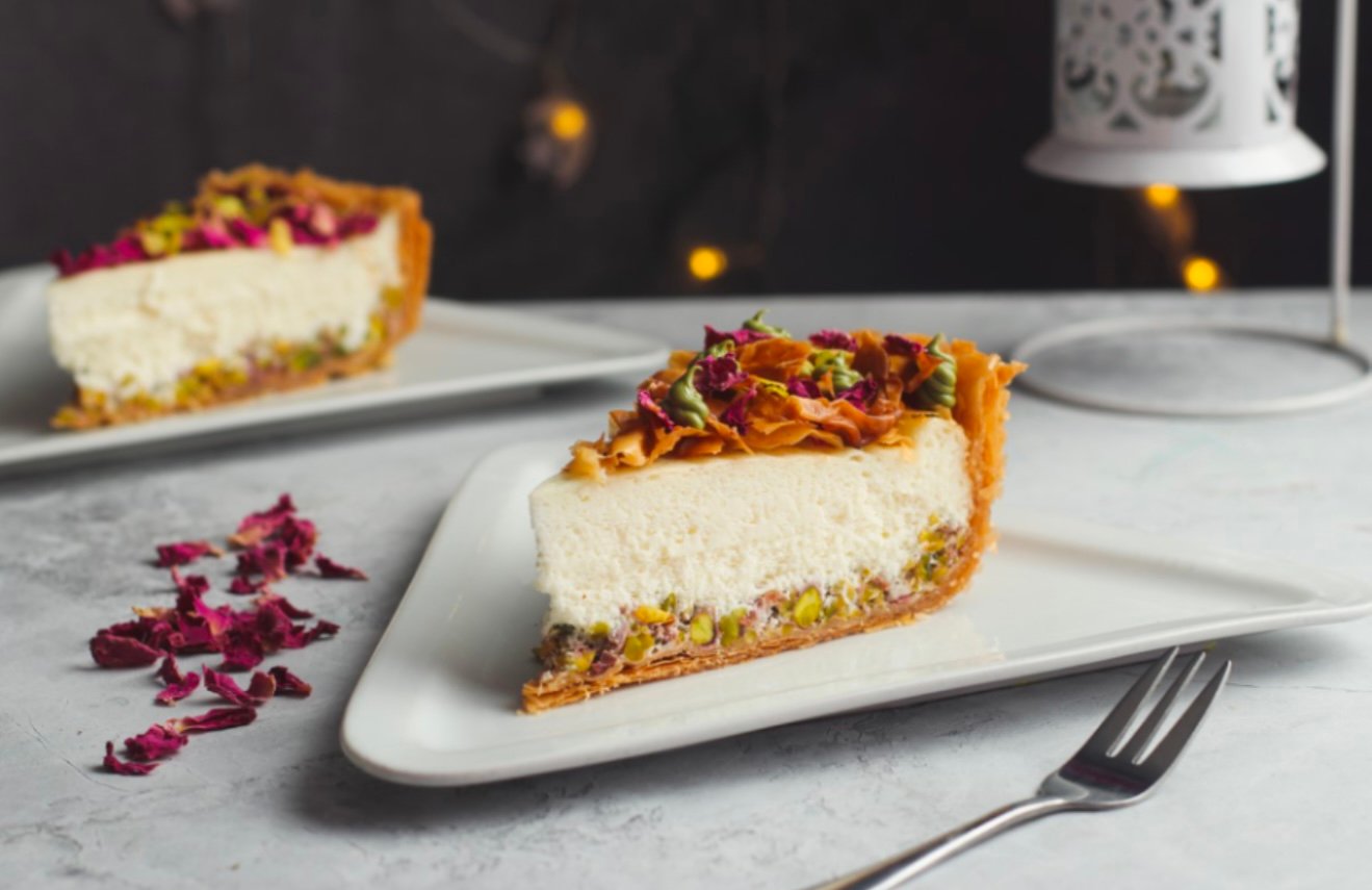 بقلاوة تشيز كيك