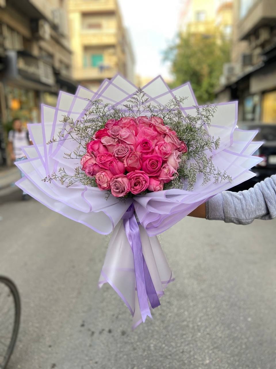 باقة ورد ملون 4 (دمشق-محافظات)