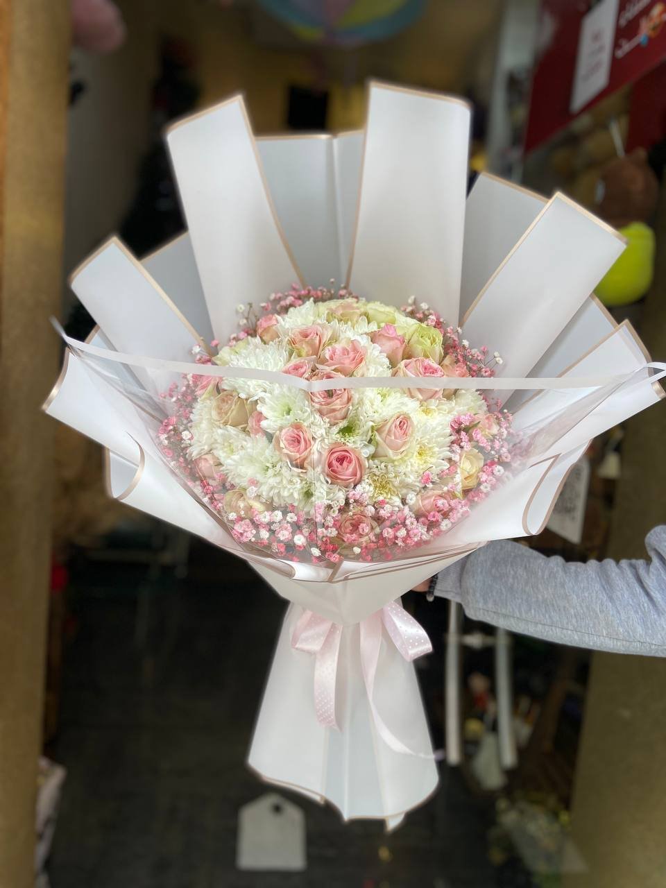 باقة ورد ملون 11 (دمشق_محافظات)