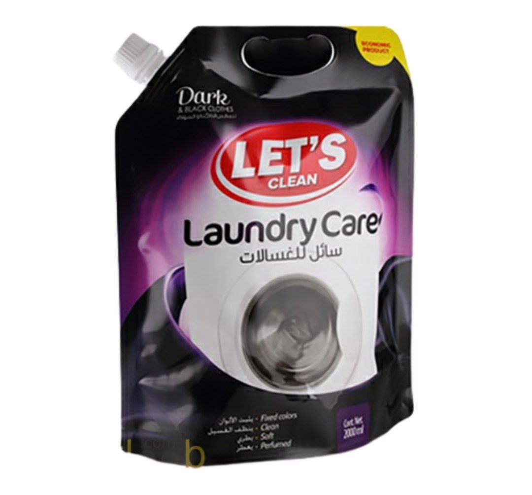 ليتس سائل غسيل ملابس عناية بالملاس السوادء